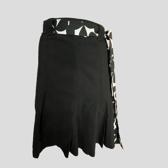 Ricki's Black Mini Pleated Flared Circle Skirt - Picture 3 of 9